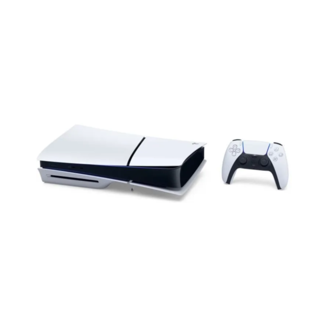 PS5 Standard Bundle: PS5 Konsole (Slim Modell) + DualSense Wireless-Controller Weiß + EA SPORTS FC 26